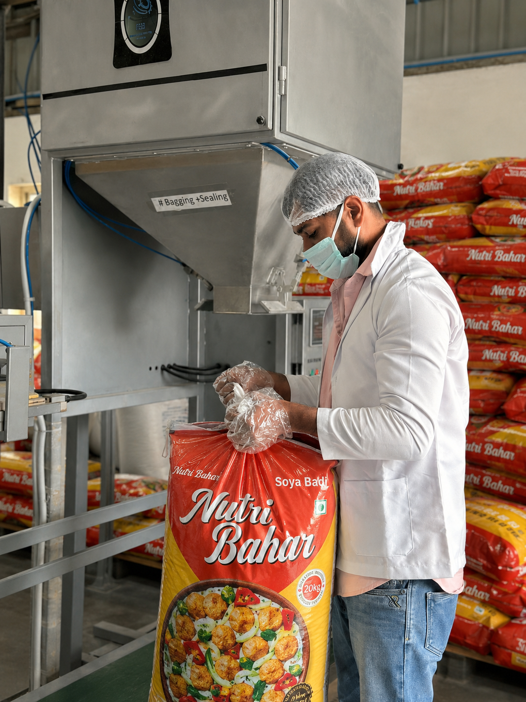Nutri Bahar Bag Sealing